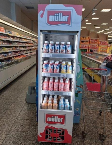 Muller Chilled Drinks Promotion.