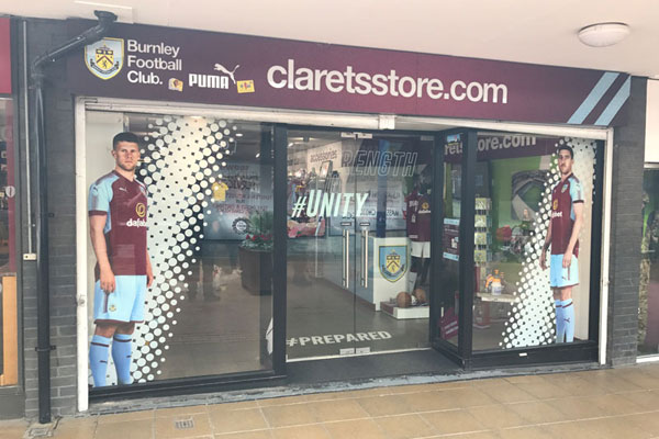 Burnley Town Centre Club Shop.
