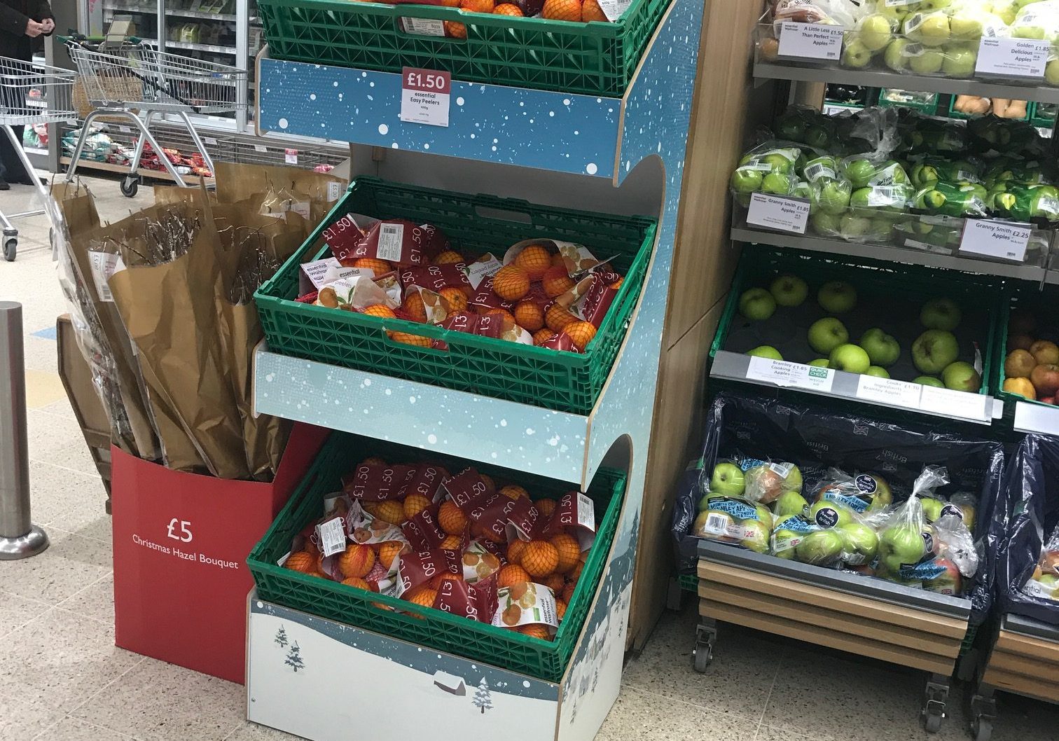 Waitrose Seasonal Citrus Display